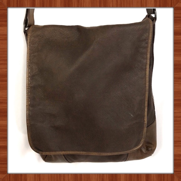 john varvatos leather bag